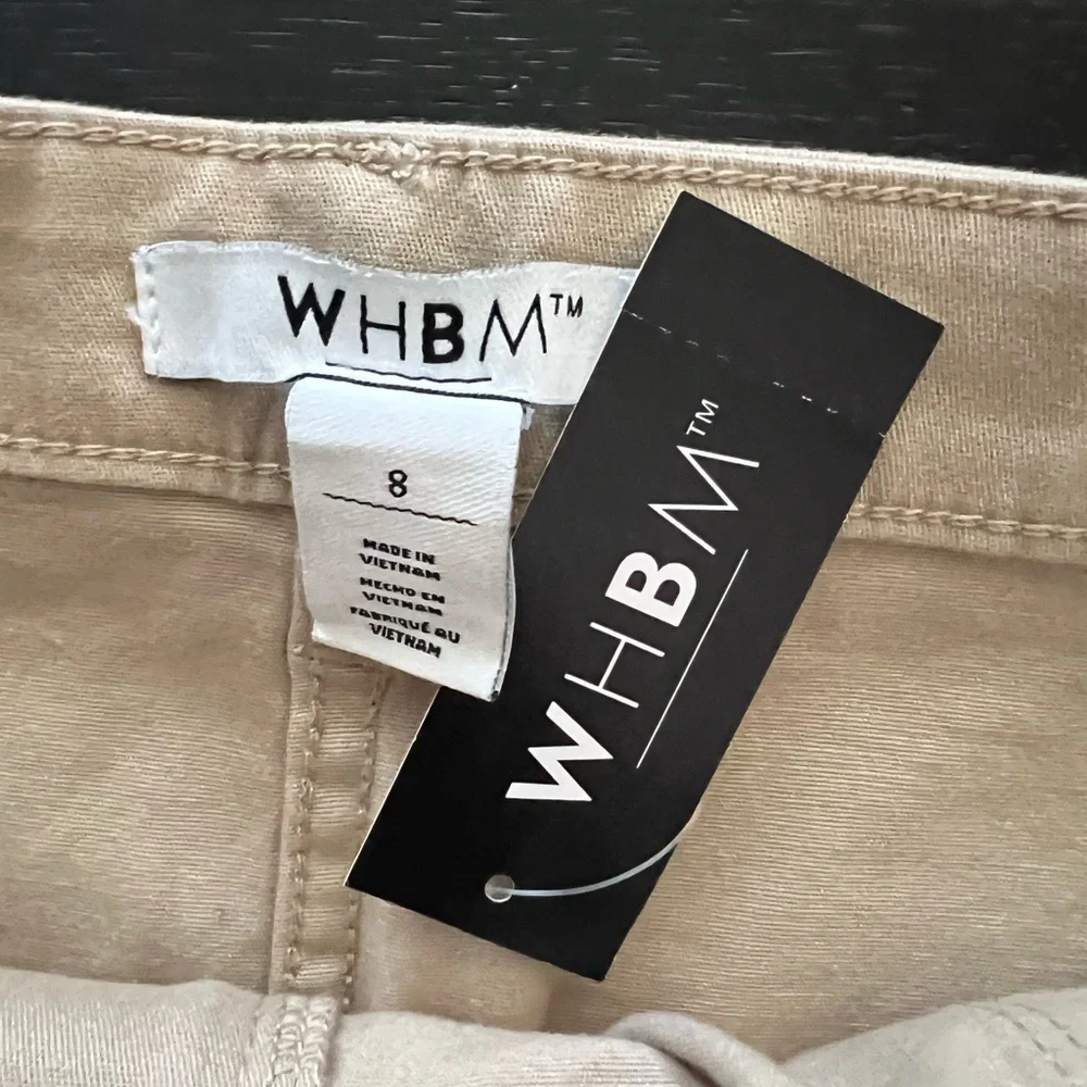 WHBM Casual Utility Skirt size 8